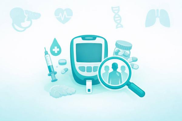 Выявление пациентов с диагнозом сахарный диабет 2 типа (СД2)