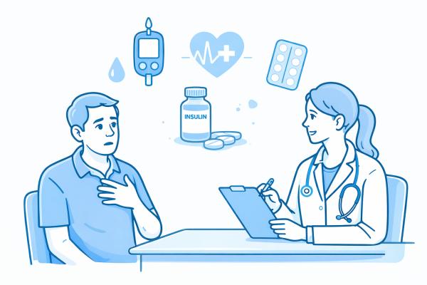 Квиз: Пациент с диабетом на приеме у врача-кардиолога